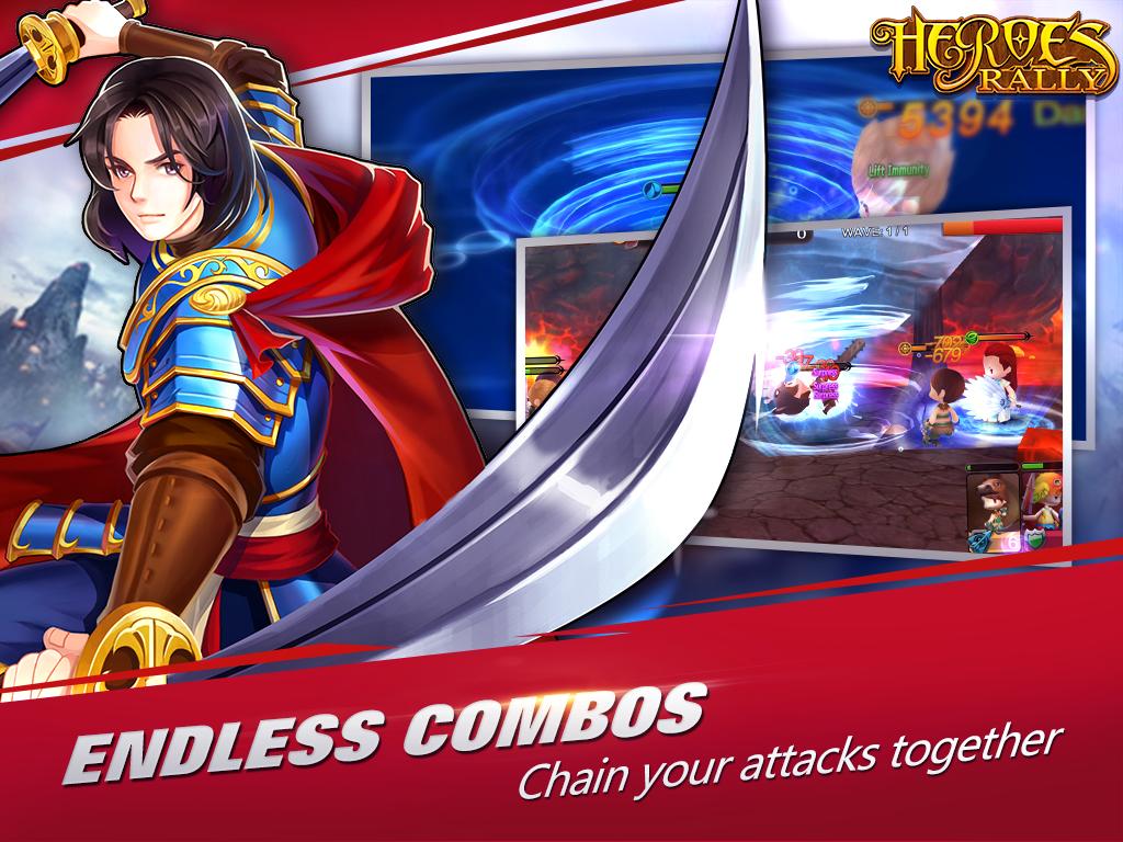 Heroes Rally - Go Defenders!
