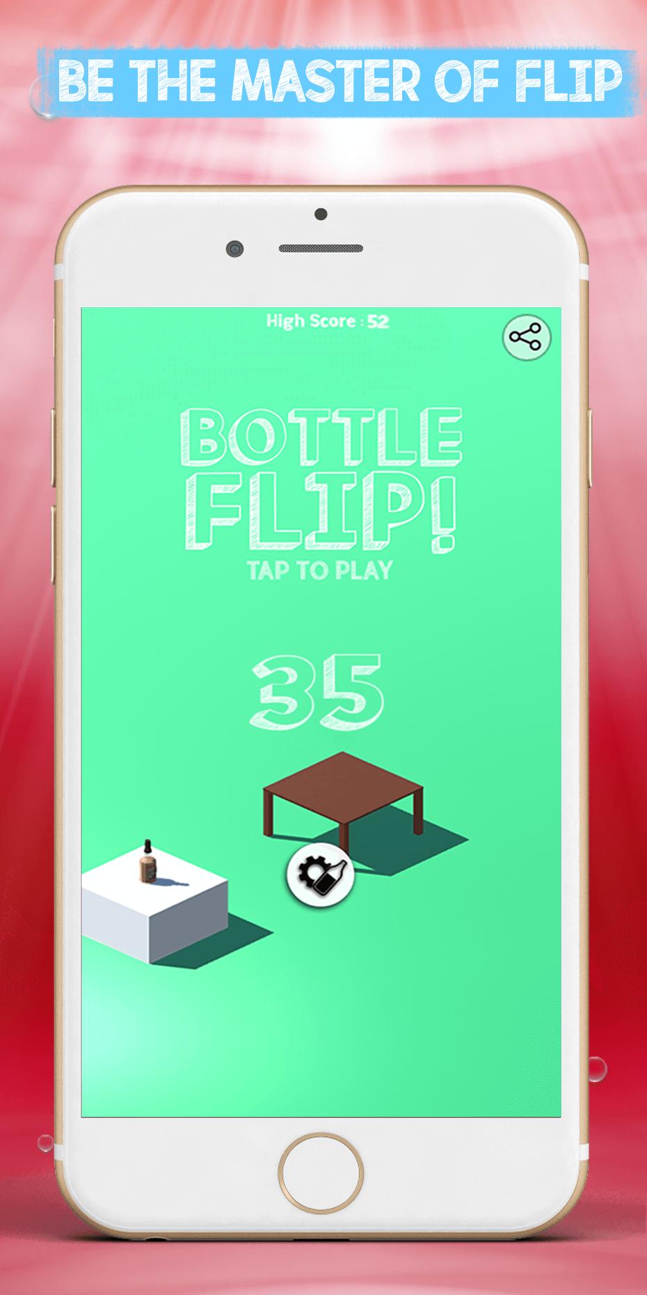 bottle flip 2 Challenge - water bottle flip game