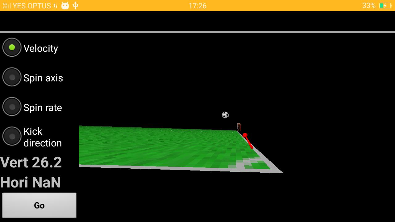 Magnus Effect Soccer Kick