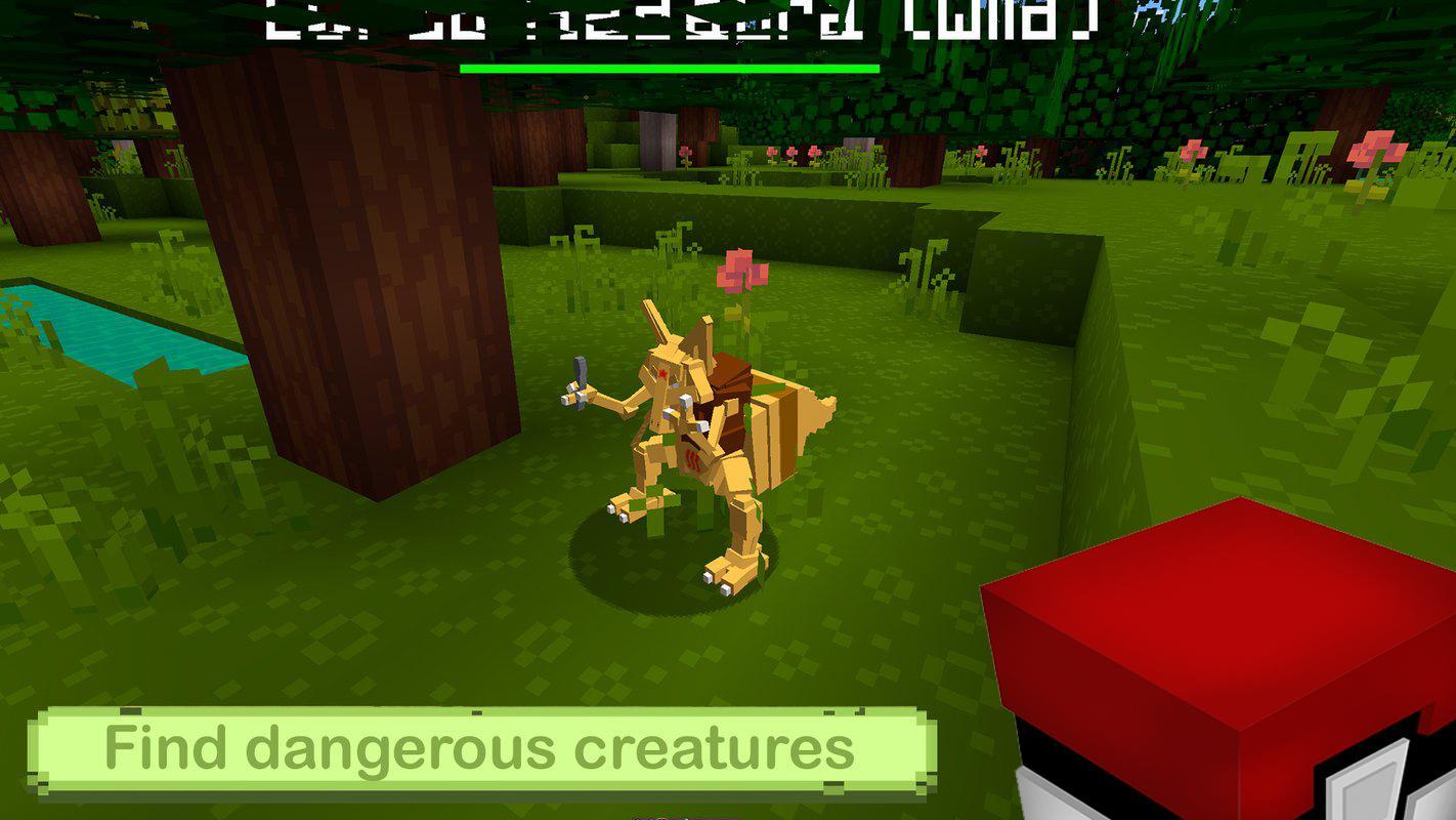 Pixelmon craft 3D: Go play Exploration-Lite World