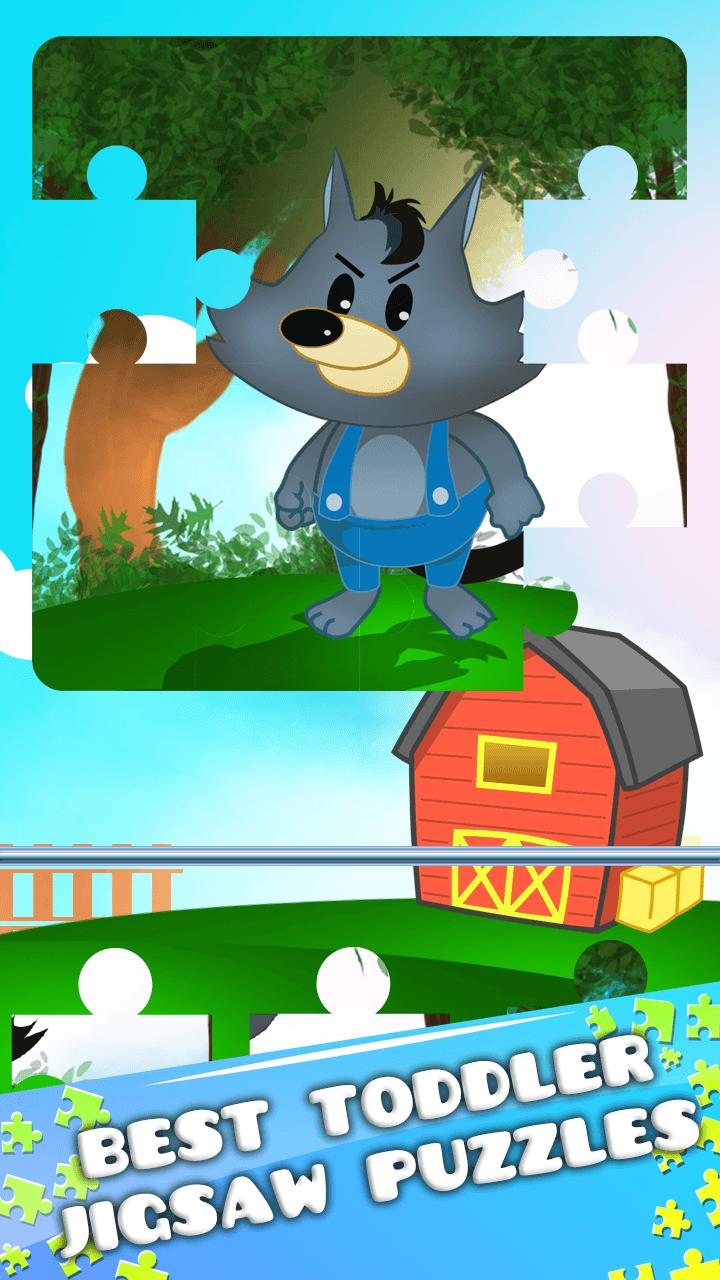 Three Little Pigs Puzzle Game