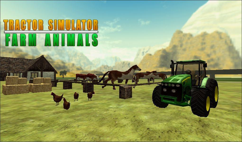 Tractor Simulator Farm Animals