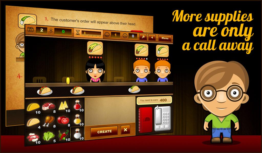Taco Bar Actually Free Game