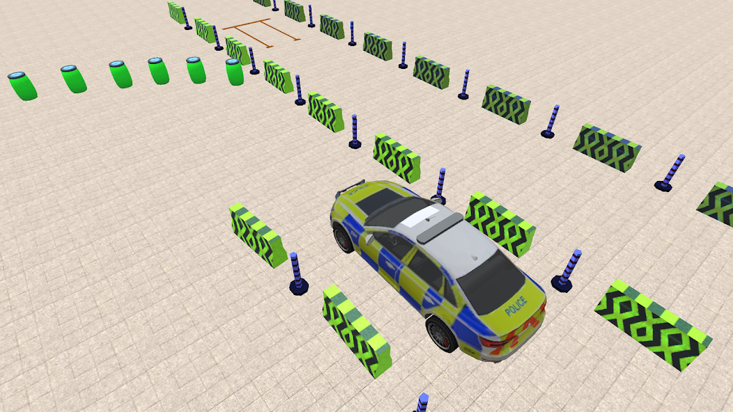 Police Car Parking Game 2024