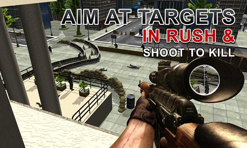 Army Shooter: President Rescue