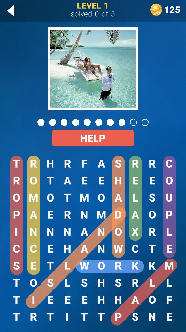 Photo Word Search