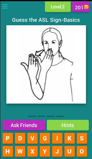 ASL Game - Guess the ASL Sign