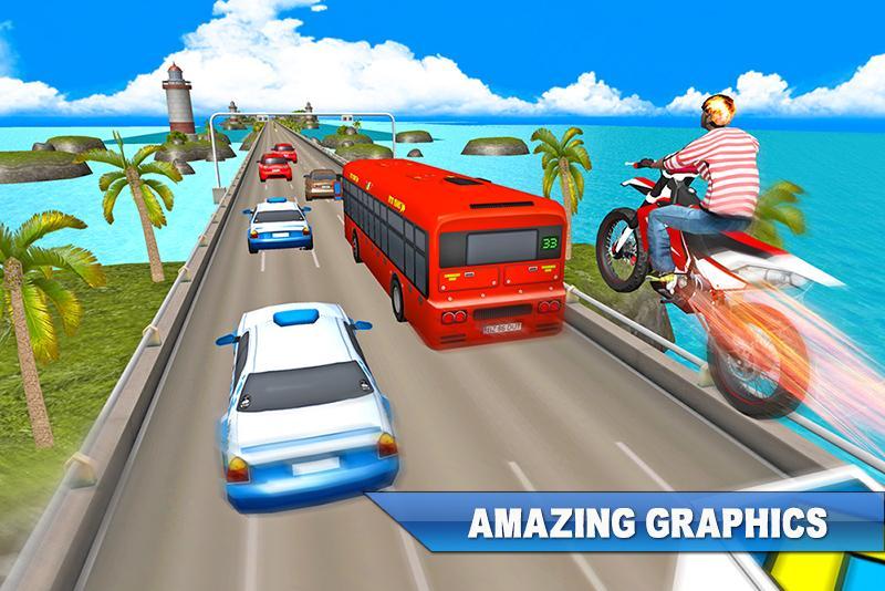 Bike Racer 3D 2017: Island