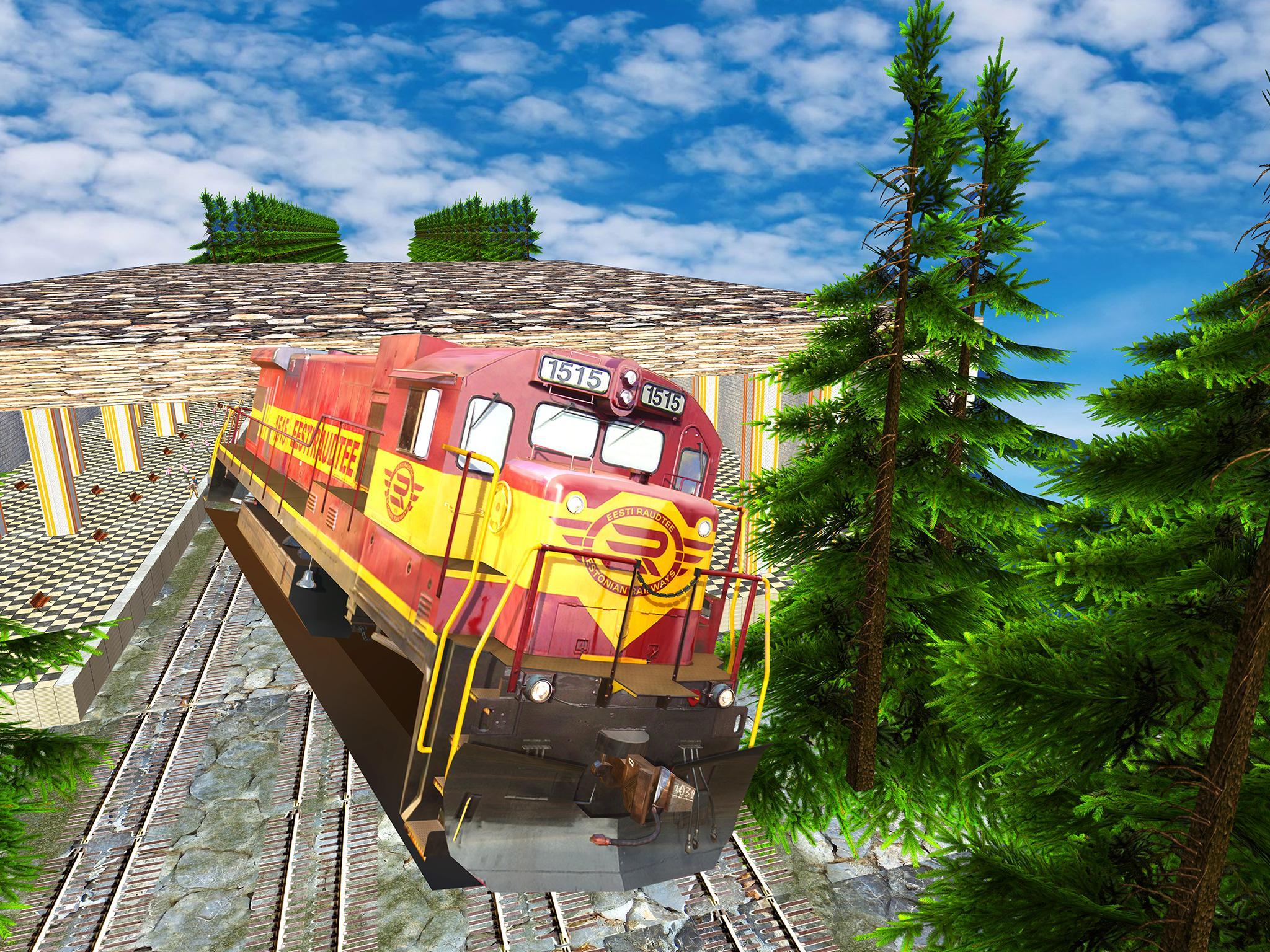 Tourist Flying Train Simulator