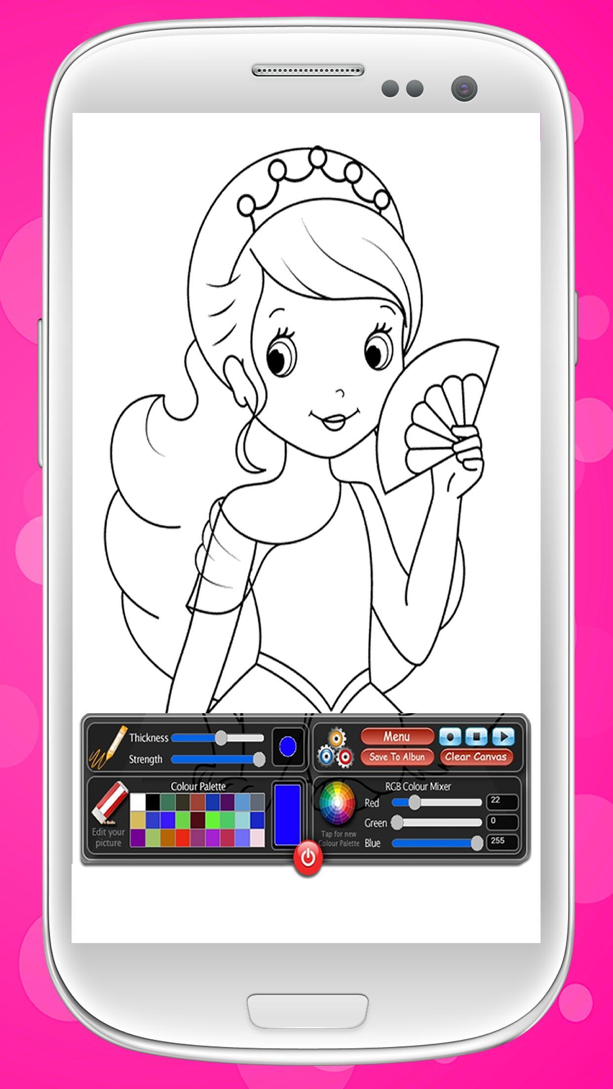 Coloring Book Princess