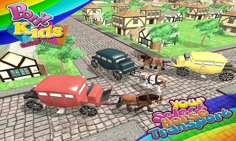 Pony Horse Carriage Transport