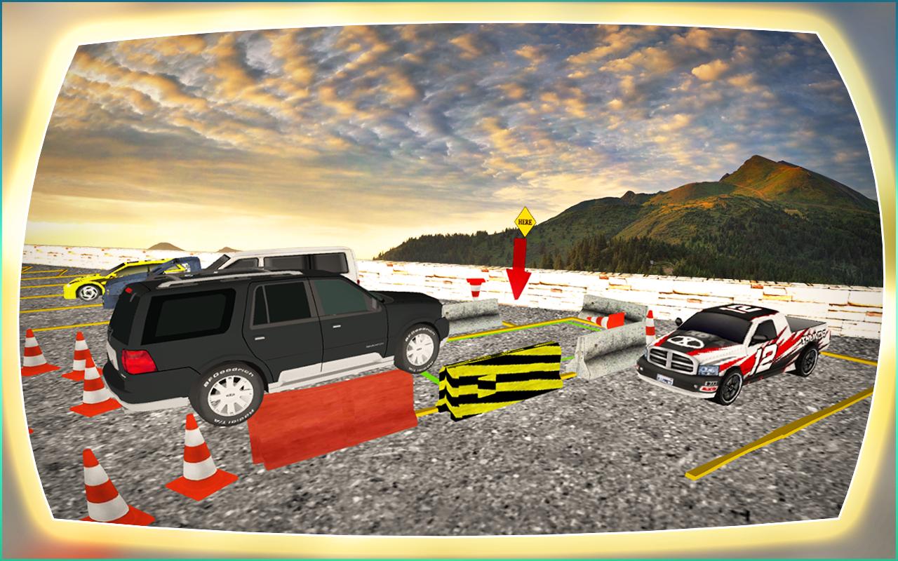 Jeep Drive Parking Simulator