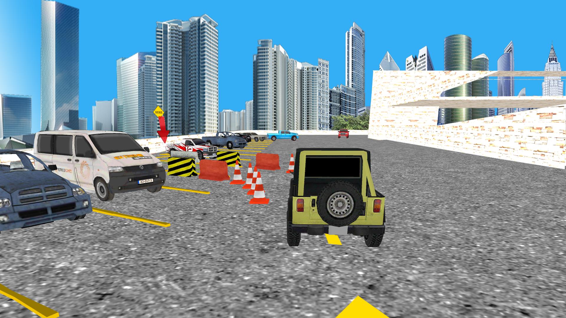 Jeep Drive Parking Simulator