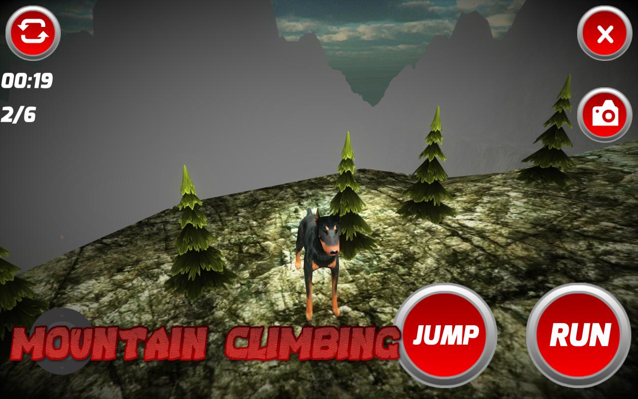 3D Doberman Simulation