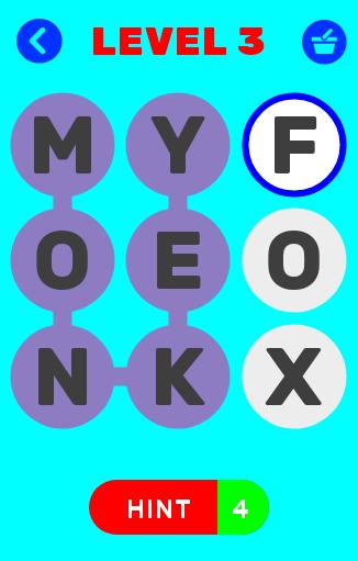 WORD MIND GAME - Word search in English