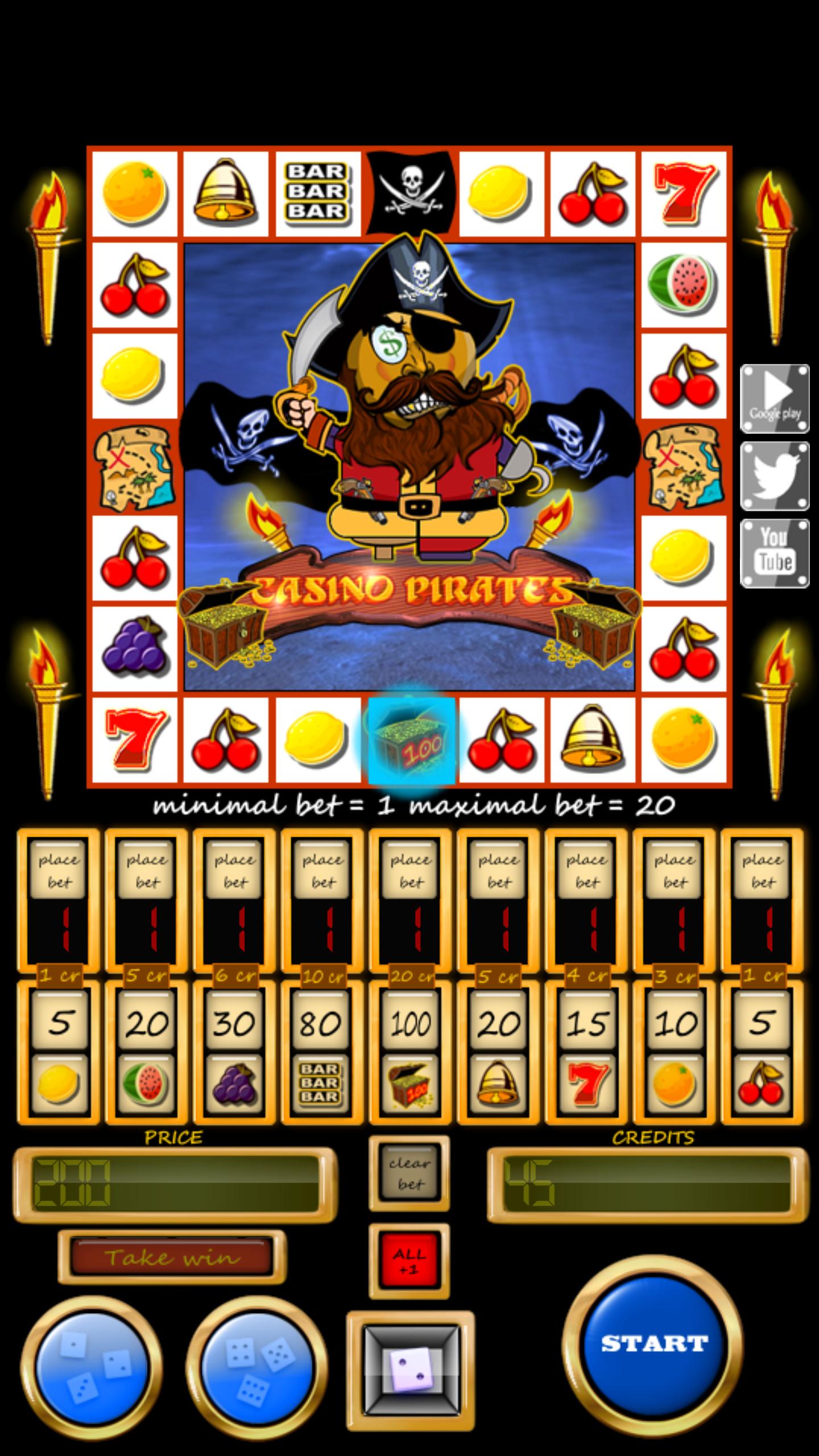 slot machine casino pirates