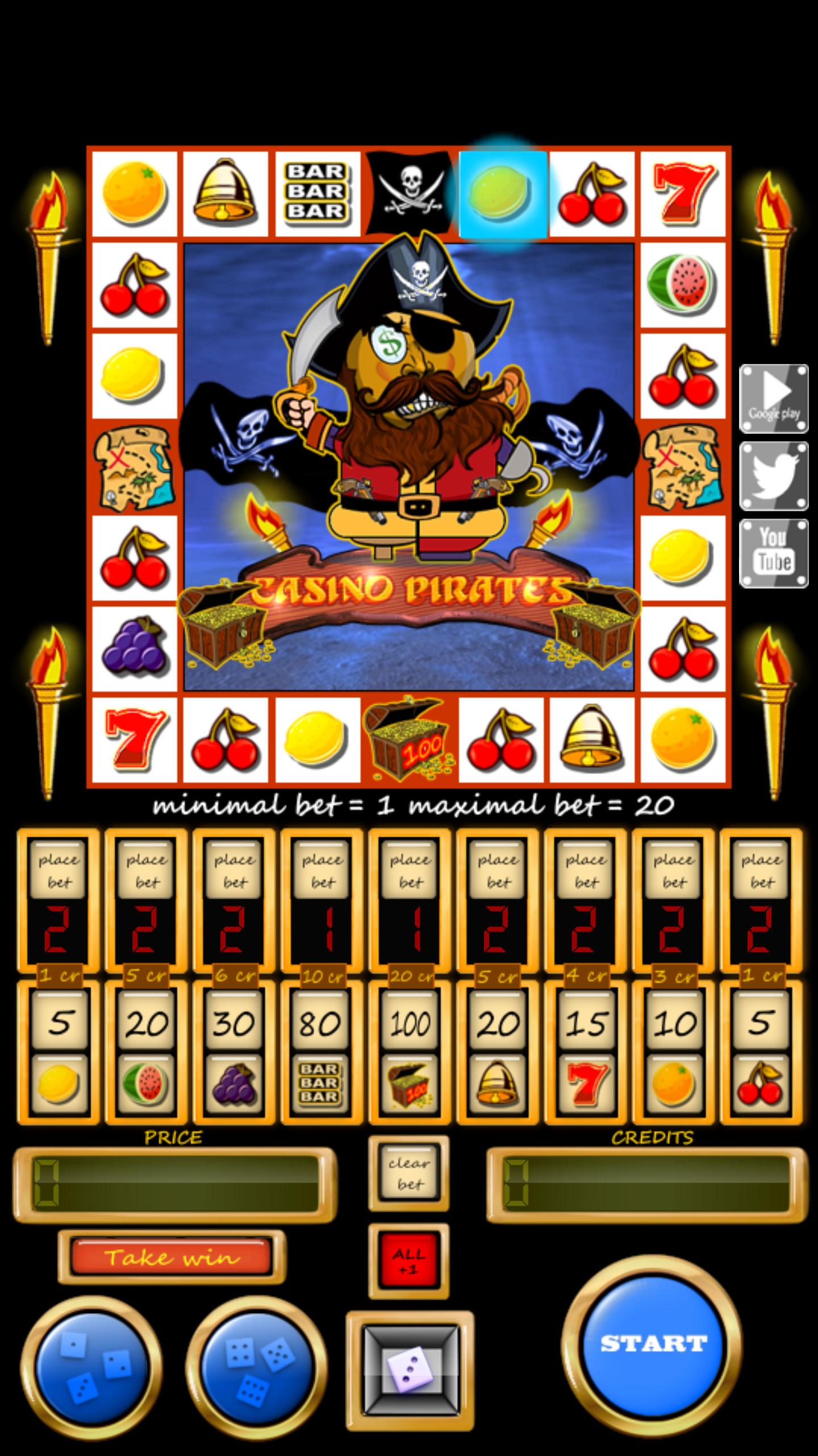 slot machine casino pirates
