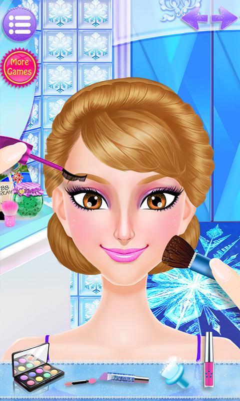 Snow Queen Frozen Beauty Salon