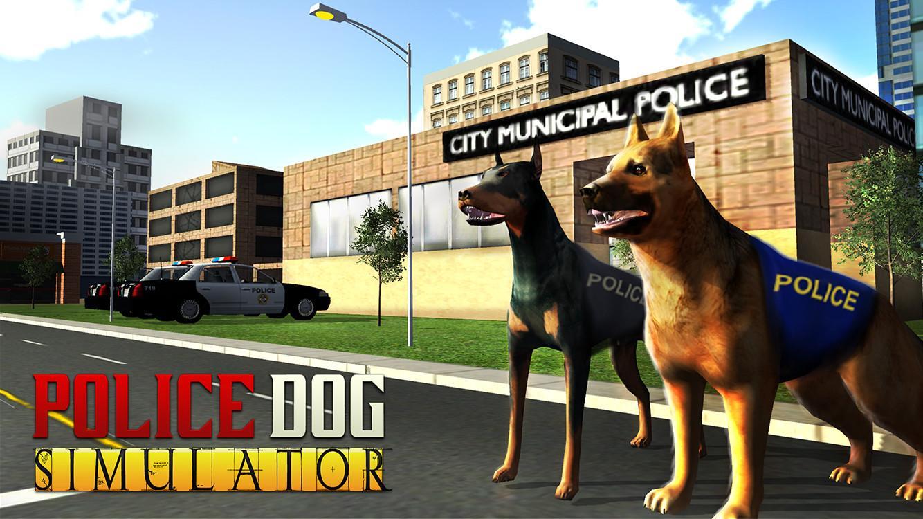 Airport Police Dog Crime Chase