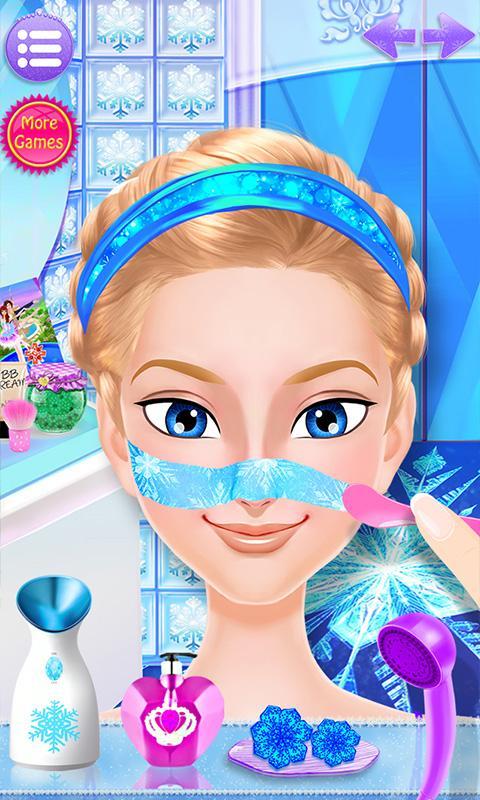 Snow Queen Frozen Beauty Salon
