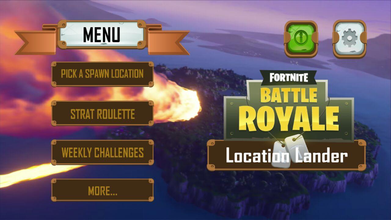 Fortnite Location Lander