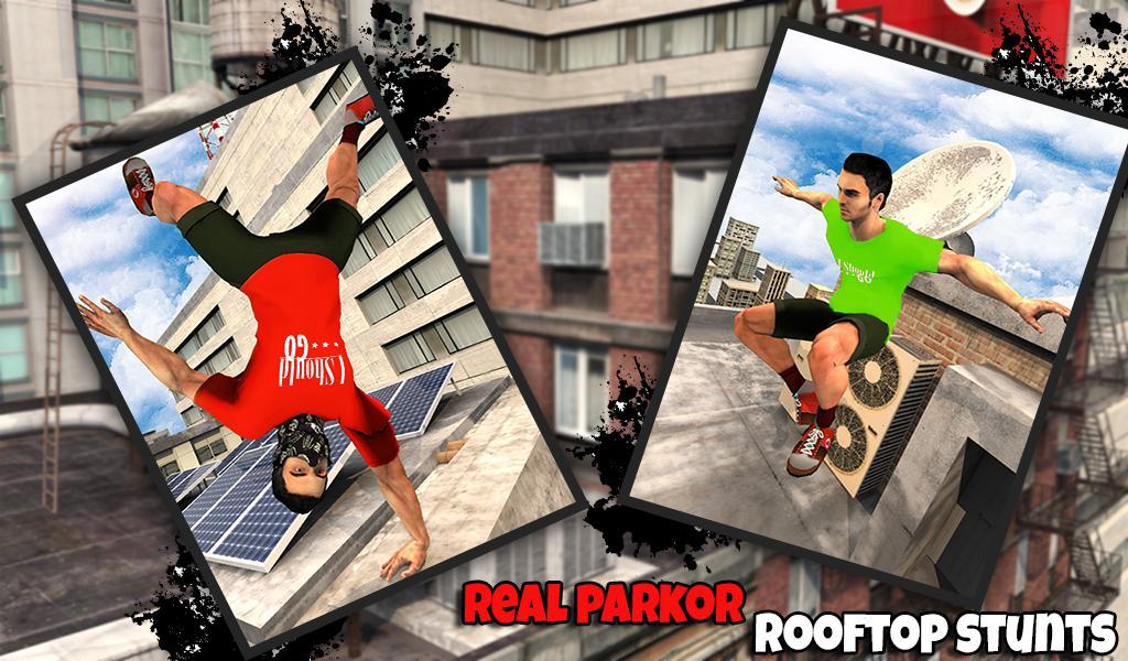 Freestyle parkour: Fast Run