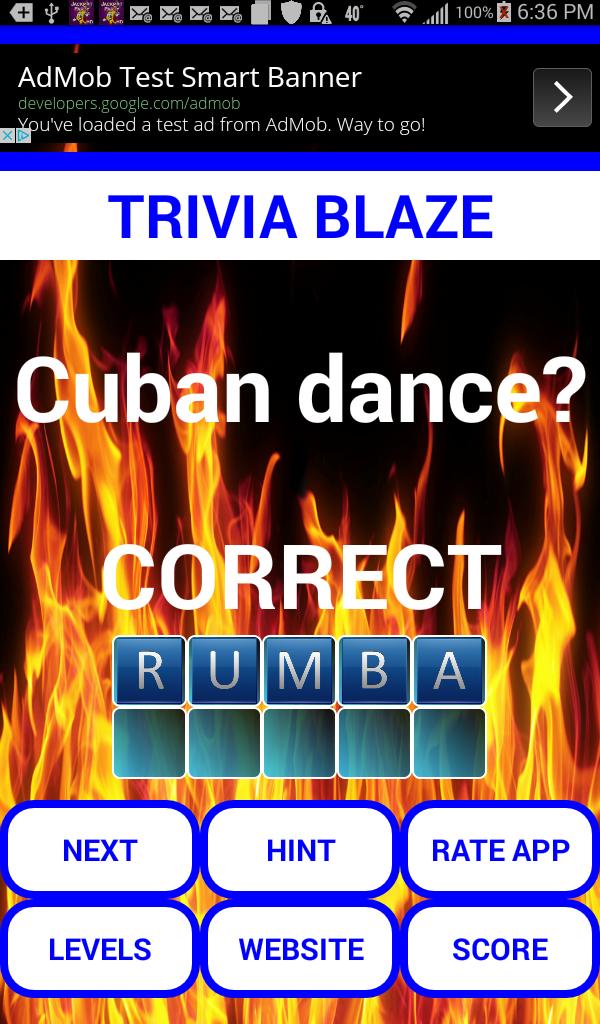 Trivia Blaze