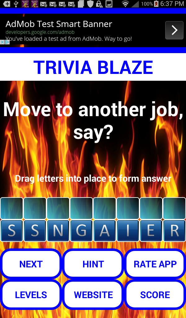 Trivia Blaze