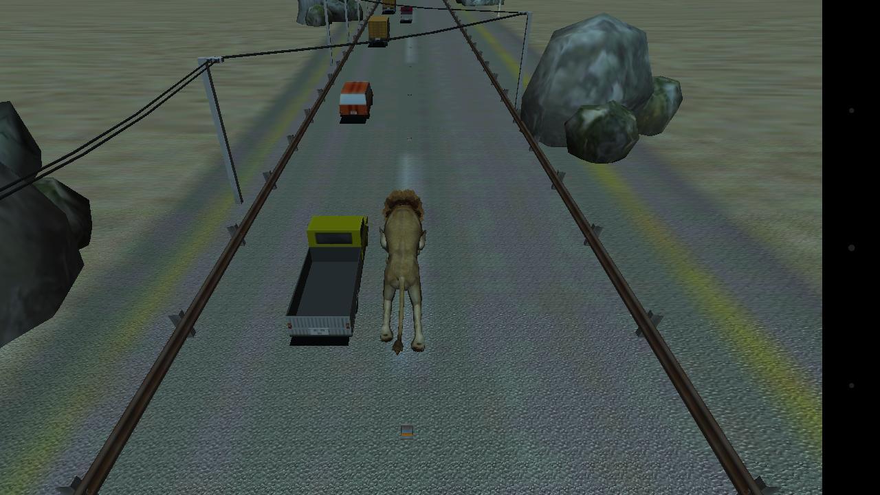 Angry Lion Simulator:City Dash