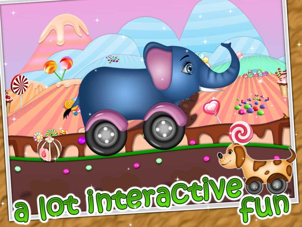 Kidzee - Animal Cars Racing