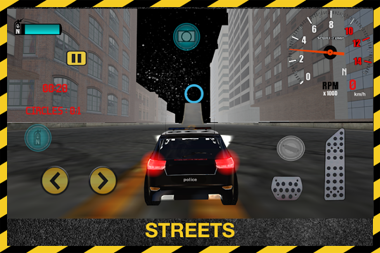 Police Car Driver Sim 3D