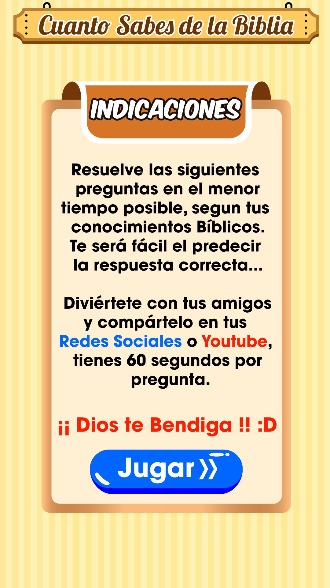 Cuanto Sabes de la Biblia