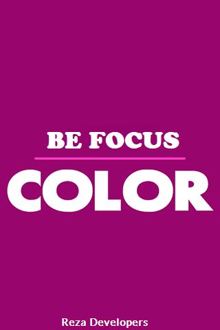 Be Focus Color