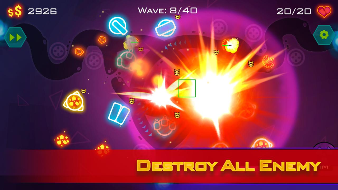 Tower Defense: Geometry War
