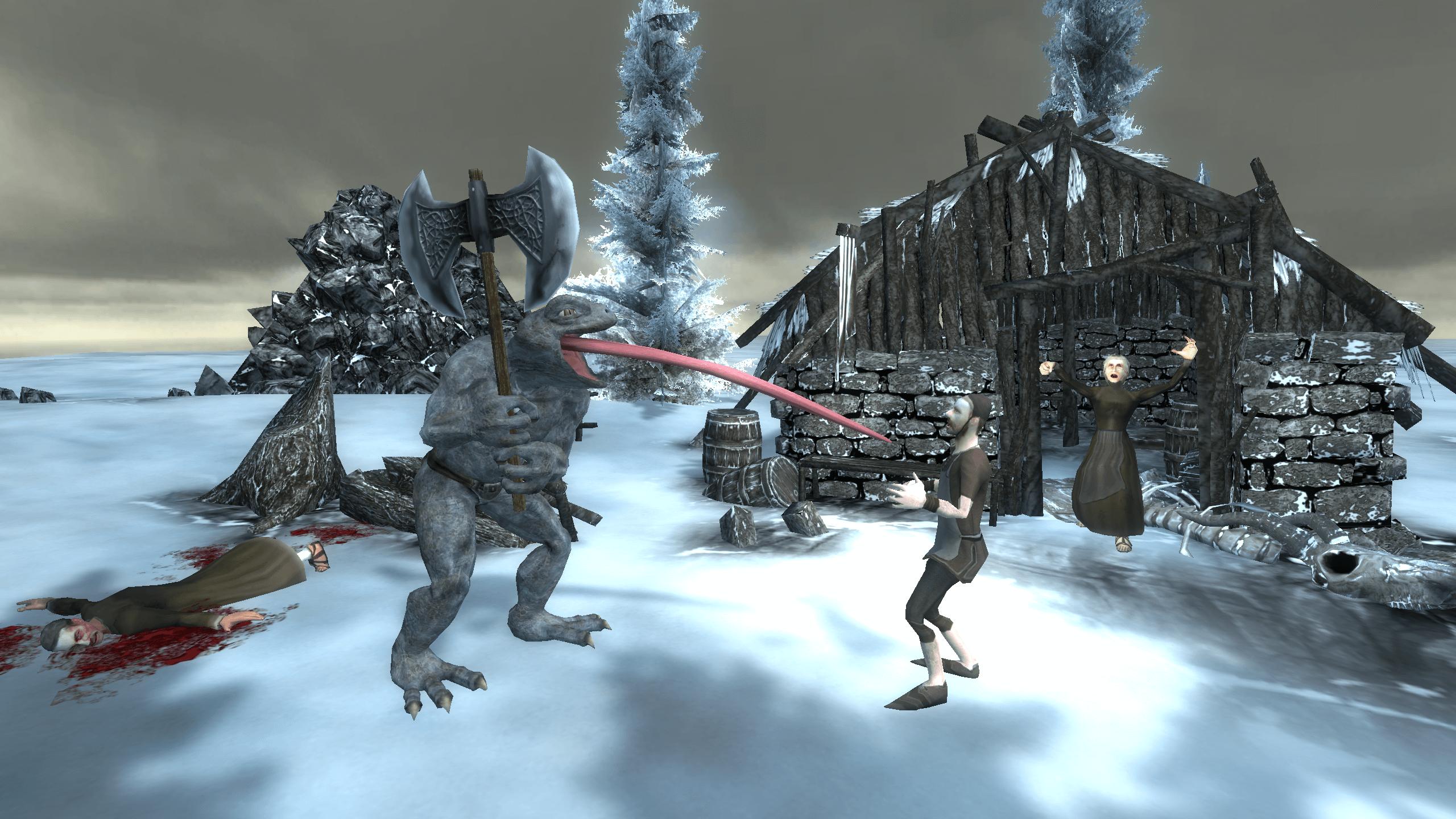 Lizard Warrior Simulator 3D